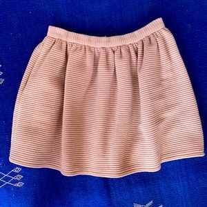 Monoprix pink skirt